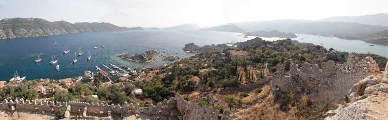 Panorama, Kayakoy Turkey.jpg